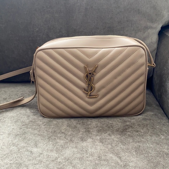 Yves Saint Laurent Bags Lou Medium Monogram Ysl Calf Crossbody Bag